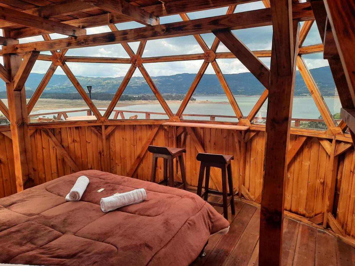 Benigno Mirador Bed & Breakfast Guatavita Exterior foto