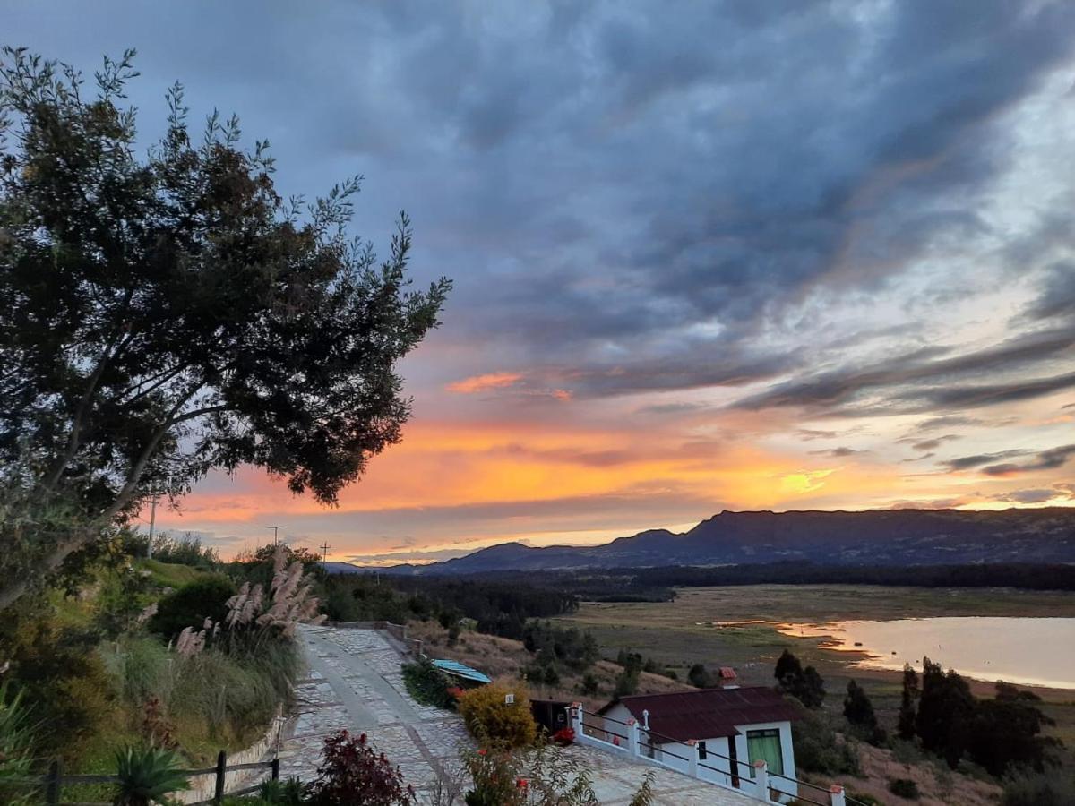 Benigno Mirador Bed & Breakfast Guatavita Exterior foto