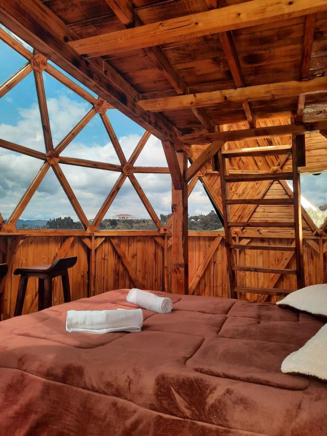 Benigno Mirador Bed & Breakfast Guatavita Exterior foto