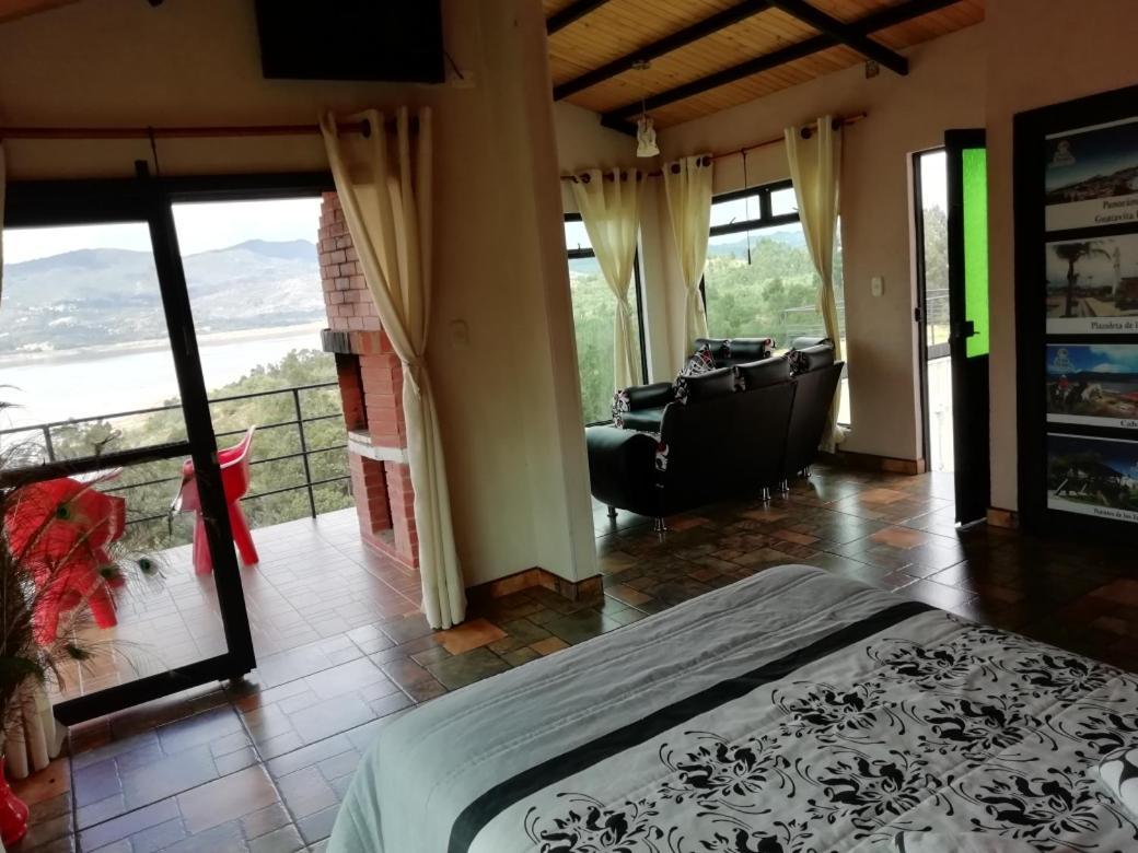 Benigno Mirador Bed & Breakfast Guatavita Exterior foto